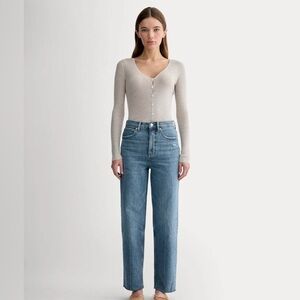 Everlane 90’s way high jeans